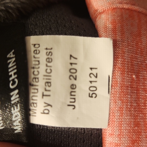 Trail Crest Pink Zip Up Light Jacket - Picture 7 of 8